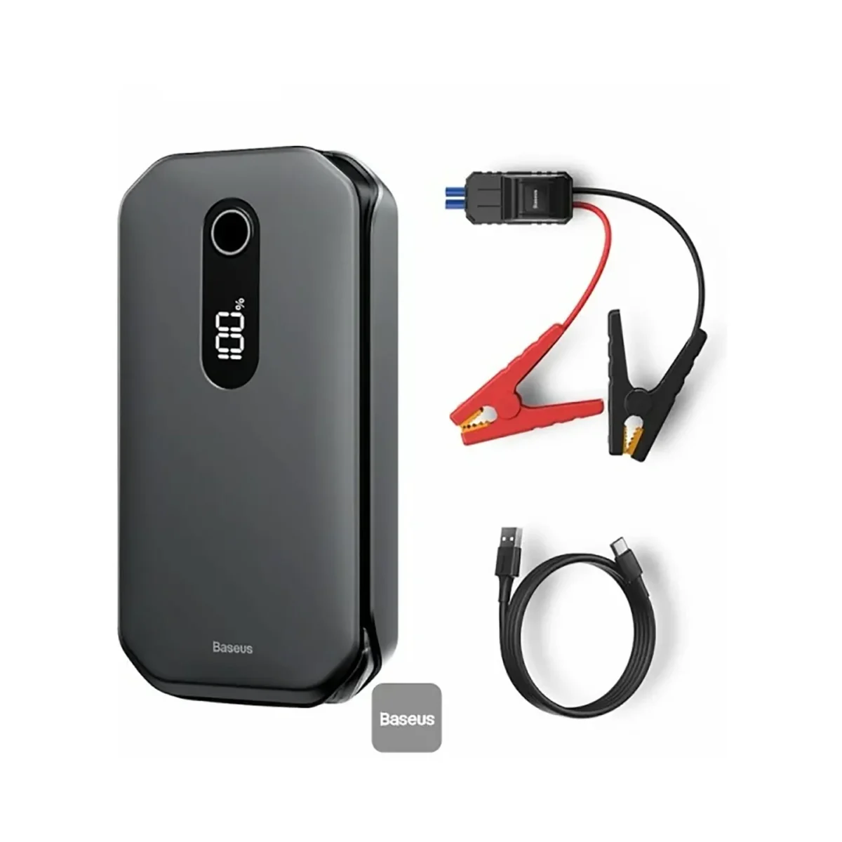 Baseus Car Jump Starter 12000mAh 1000A Portable Emergency Jumpstarter Power Bank