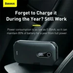 Baseus Car Jump Starter 12000mAh 1000A Portable Emergency Jumpstarter Power Bank