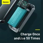 Baseus Car Jump Starter 12000mAh 1000A Portable Emergency Jumpstarter Power Bank