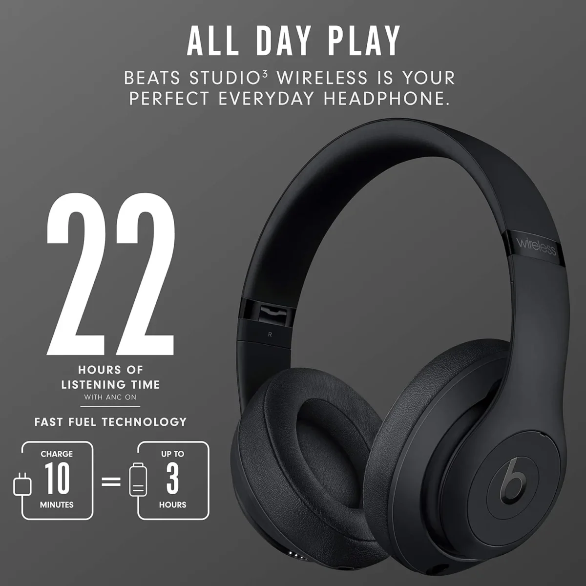 Beats Studio3 - Wireless Noise Cancelling Headphones