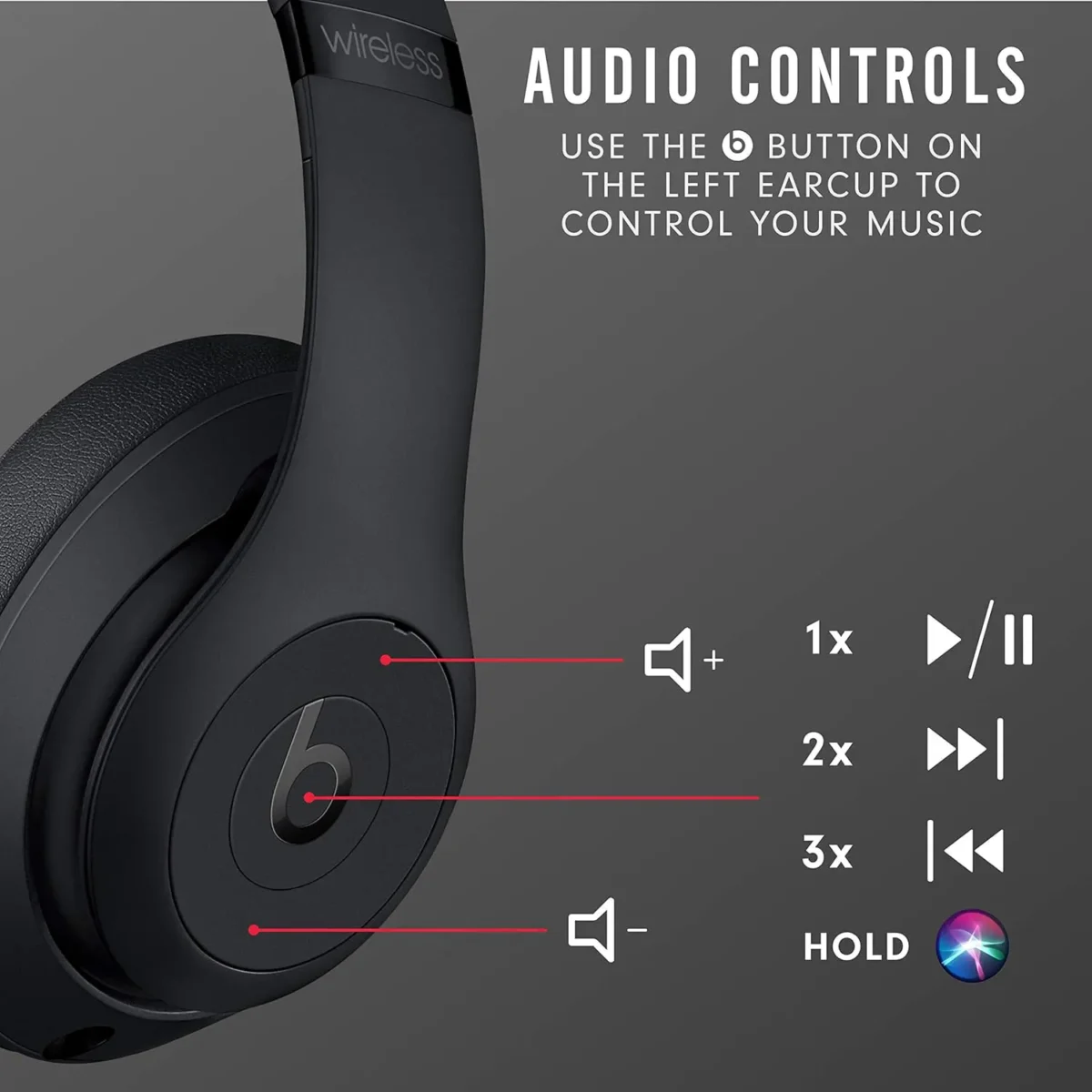 Beats Studio3 - Wireless Noise Cancelling Headphones