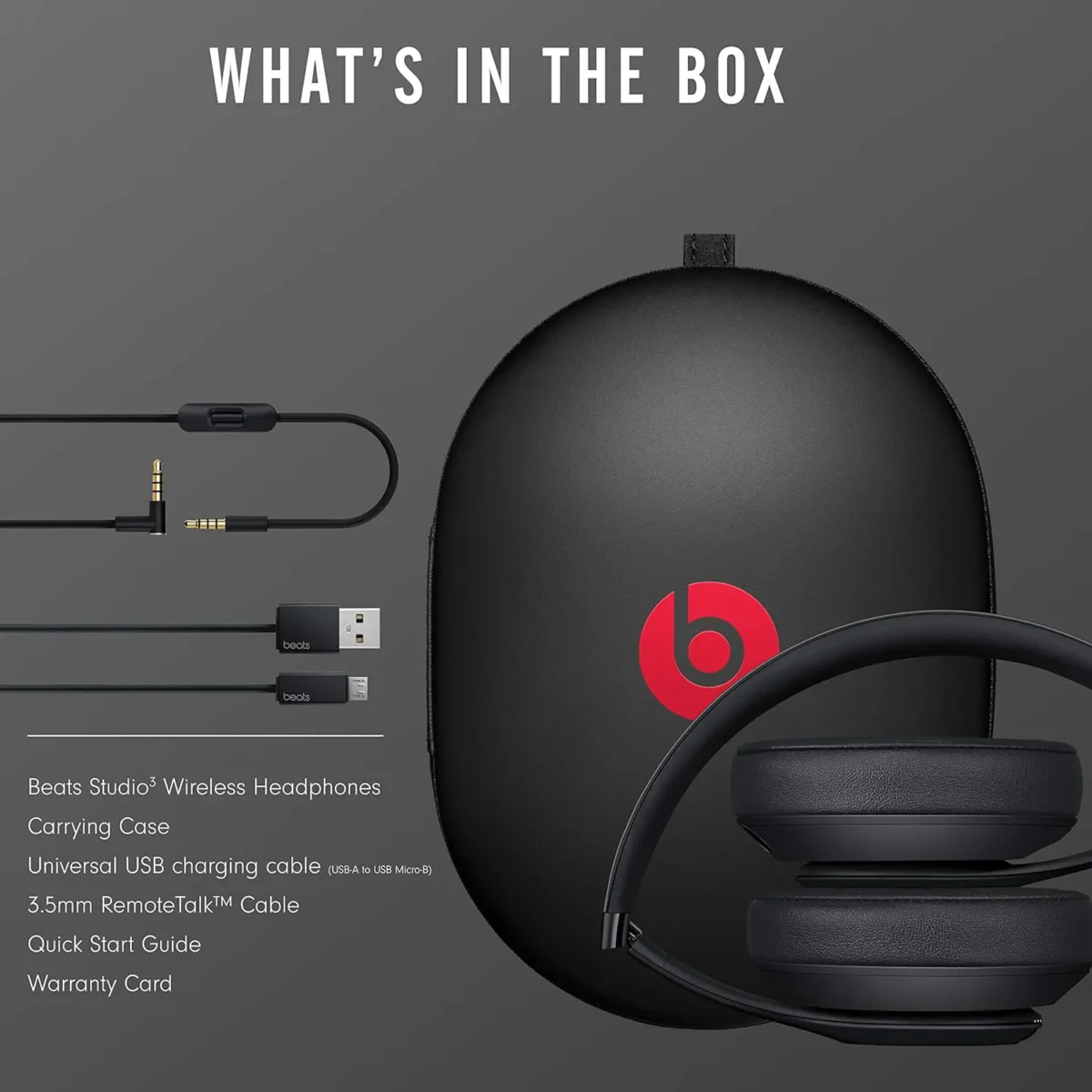 Beats Studio3 - Wireless Noise Cancelling Headphones