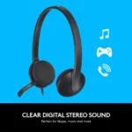 Logitech H340 - Wired USB Computer Headset