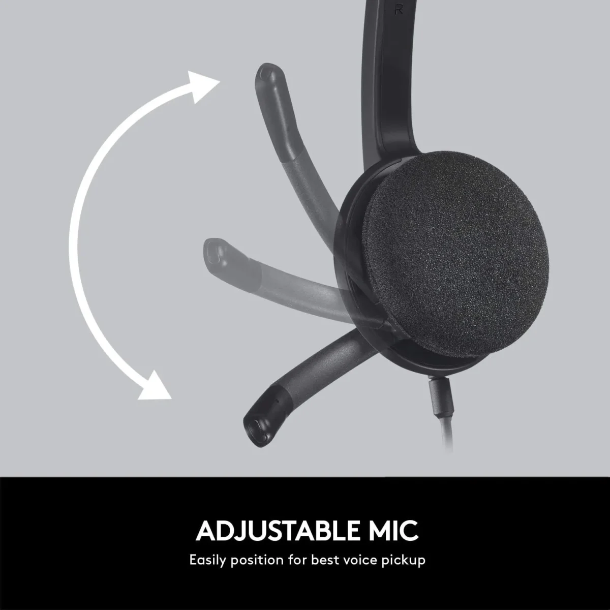 Logitech H340 - Wired Usb Computer Headset
