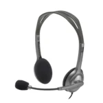 Logitech H110 - On-Ear Wired Stereo Headset with Mic