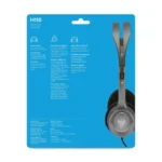 Logitech H110 - On-Ear Wired Stereo Headset with Mic