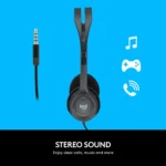 Logitech H111 - On-Ear Wired Stereo Headset