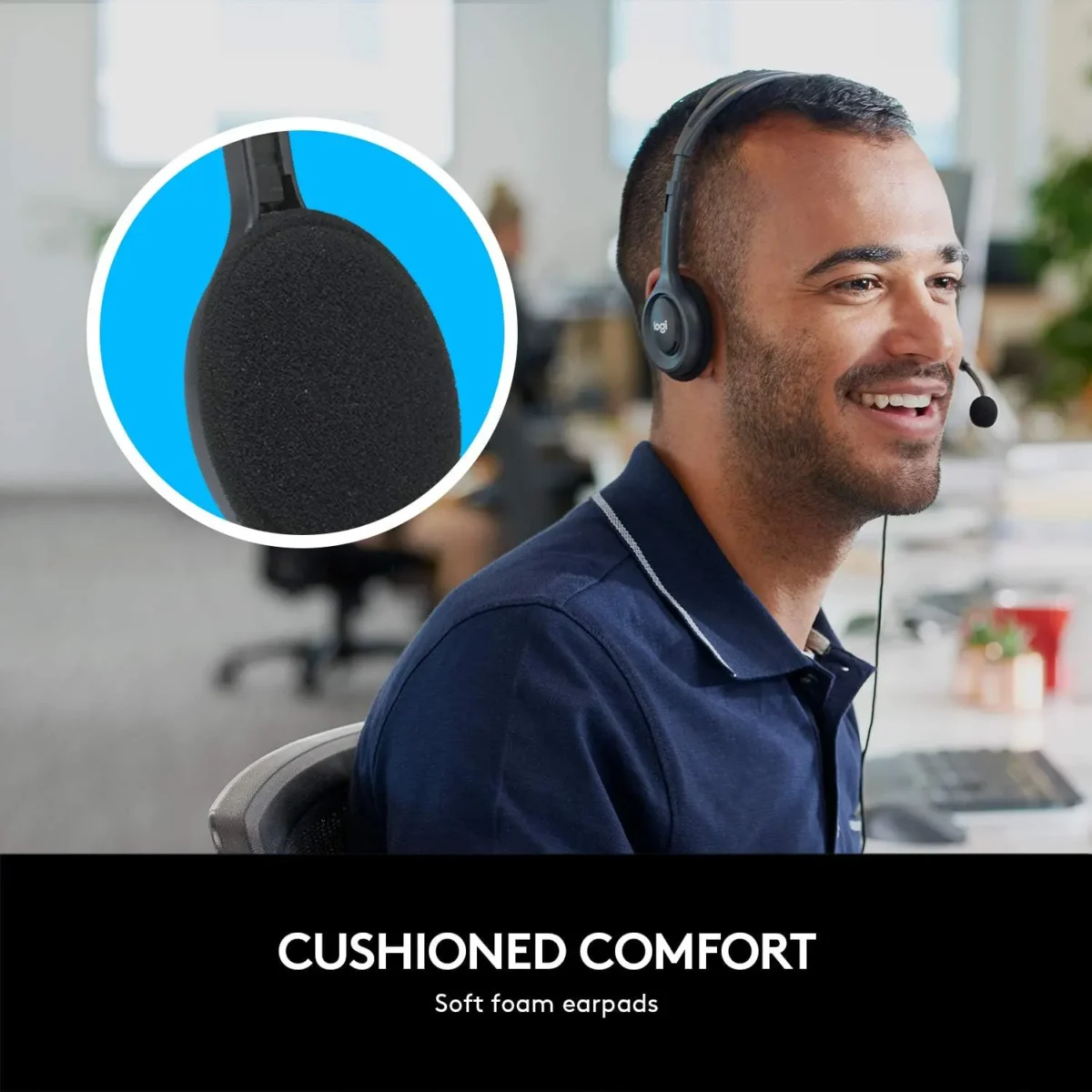 Logitech H111 - On-Ear Wired Stereo Headset