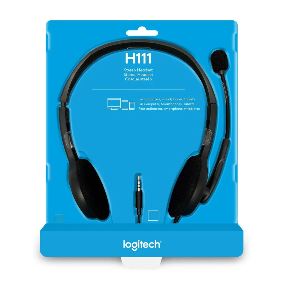 Logitech H111 - On-Ear Wired Stereo Headset
