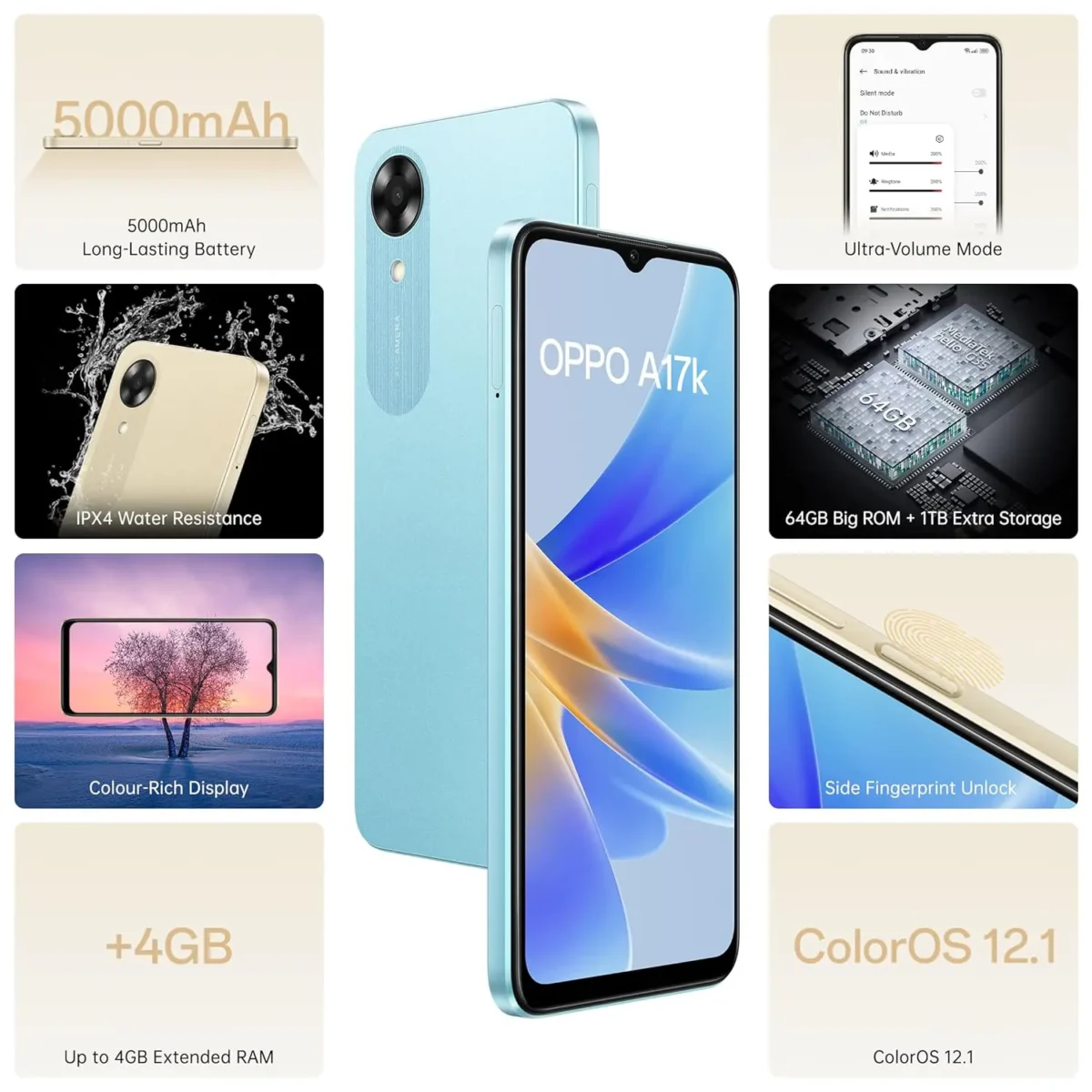 Oppo A17k 5G