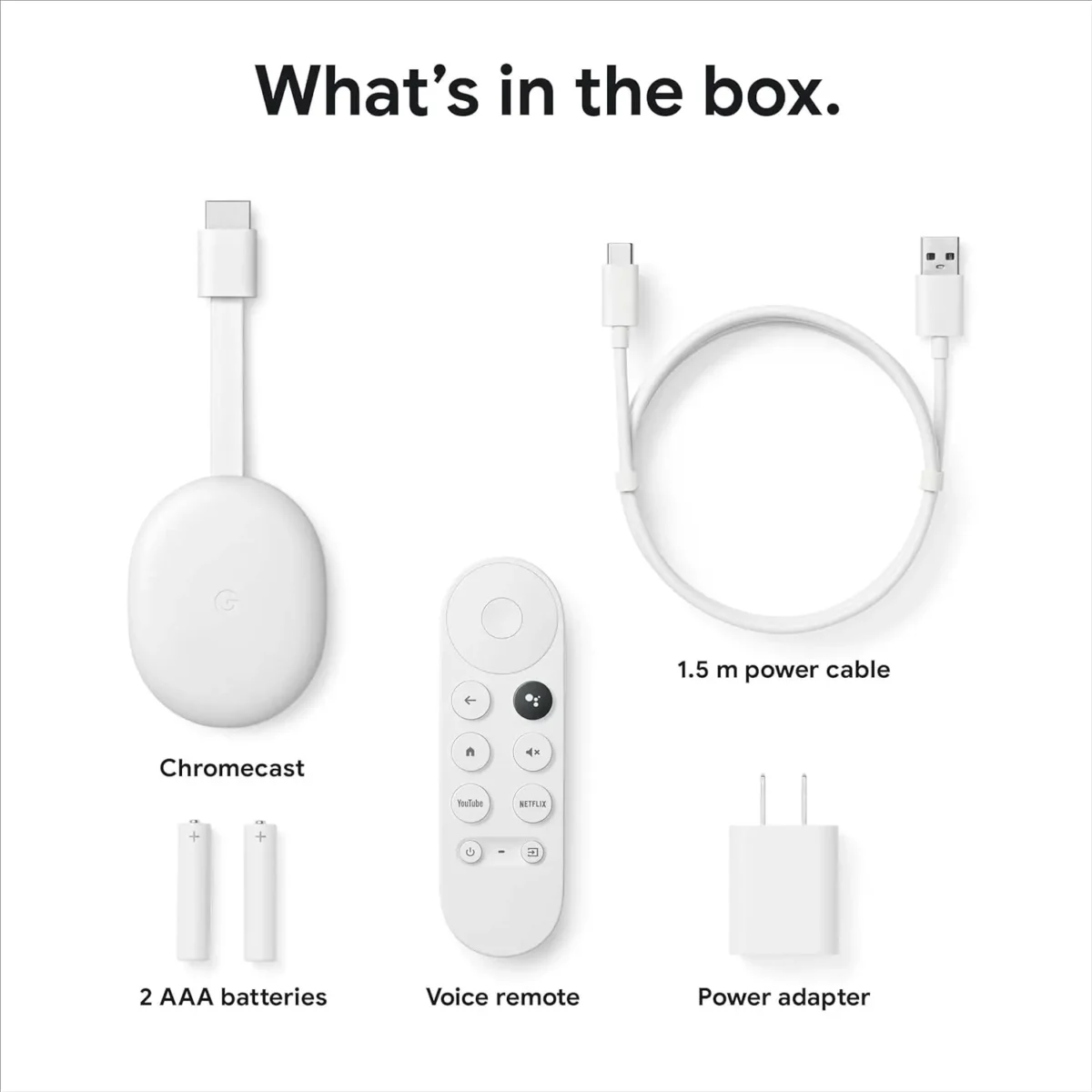 Chromecast with Google TV (HD)