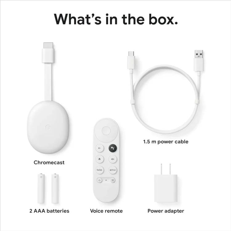 Chromecast with Google TV (HD)