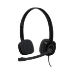 Logitech H151 - Wired Stereo Headset with Noise-Cancelling Mic