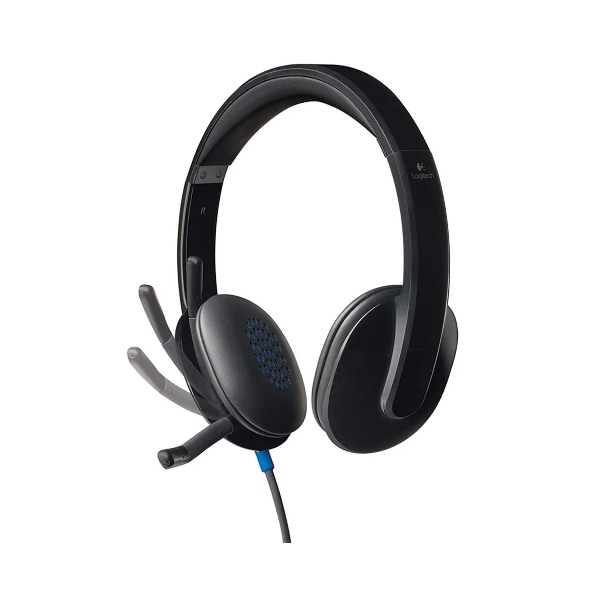 Logitech H540 - Wired USB Computer Headset with Noise-Canceling Mic