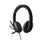 Logitech H540 - Wired USB Computer Headset with Noise-Canceling Mic
