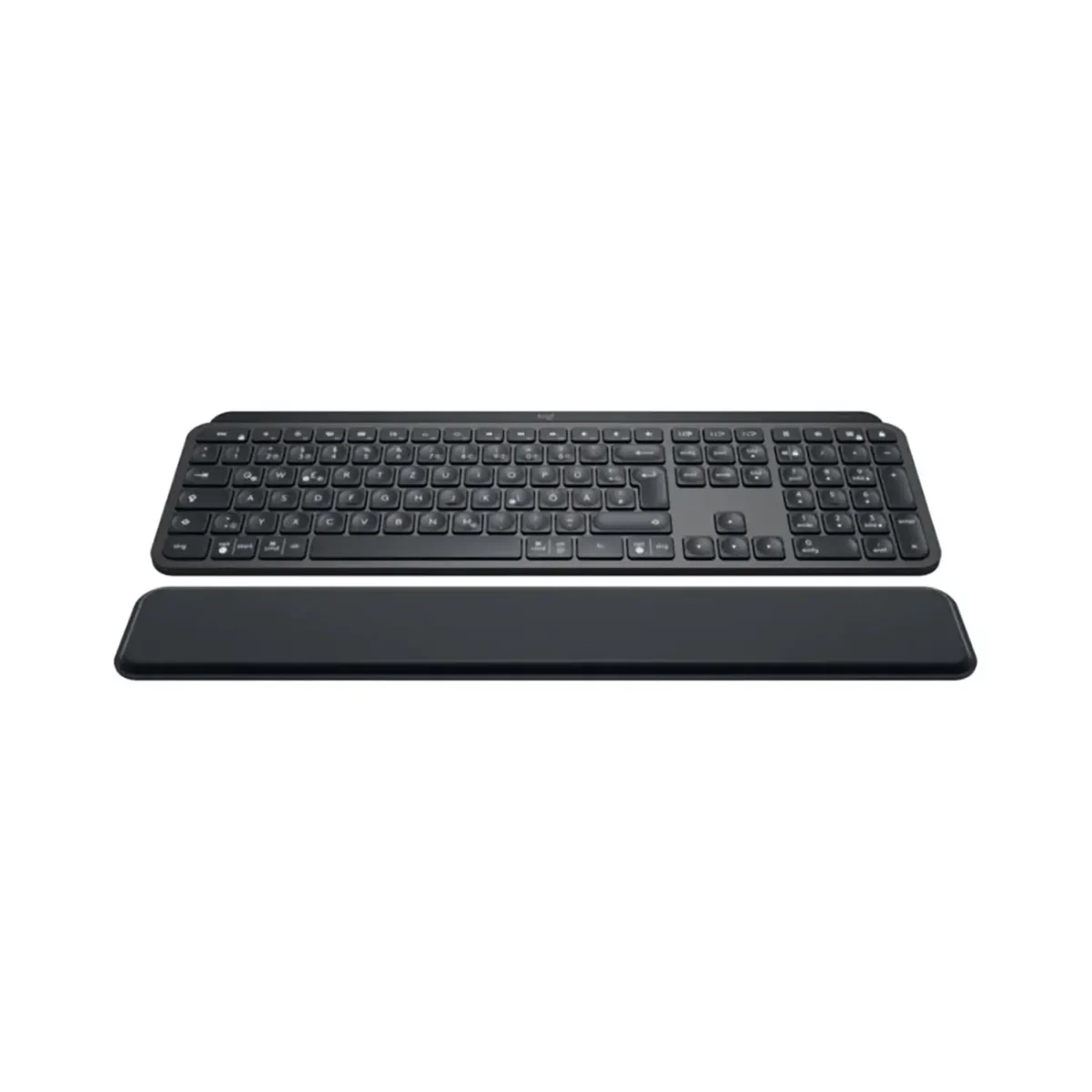 Logitech MX Keys Plus - Wireless Illuminated Keyboard with Palm Rest