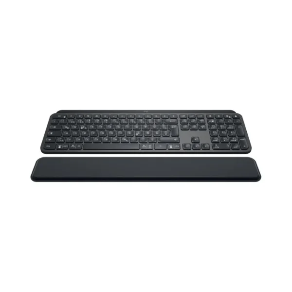 Logitech MX Keys Plus - Wireless Illuminated Keyboard with Palm Rest