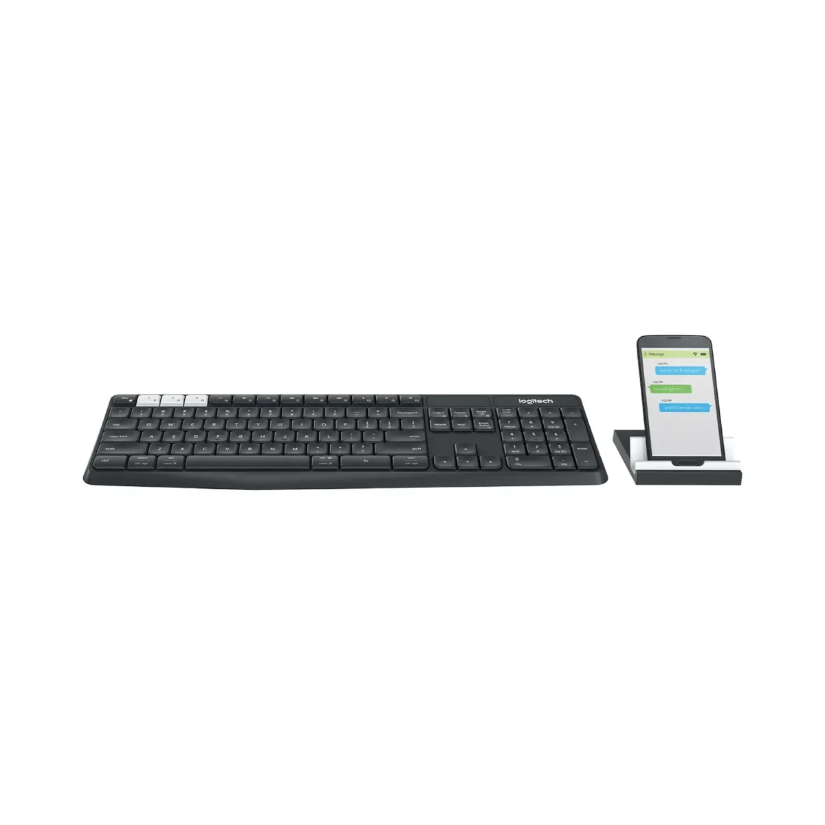 Logitech K375s Multi-Device - Wireless Keyboard and Stand Combo