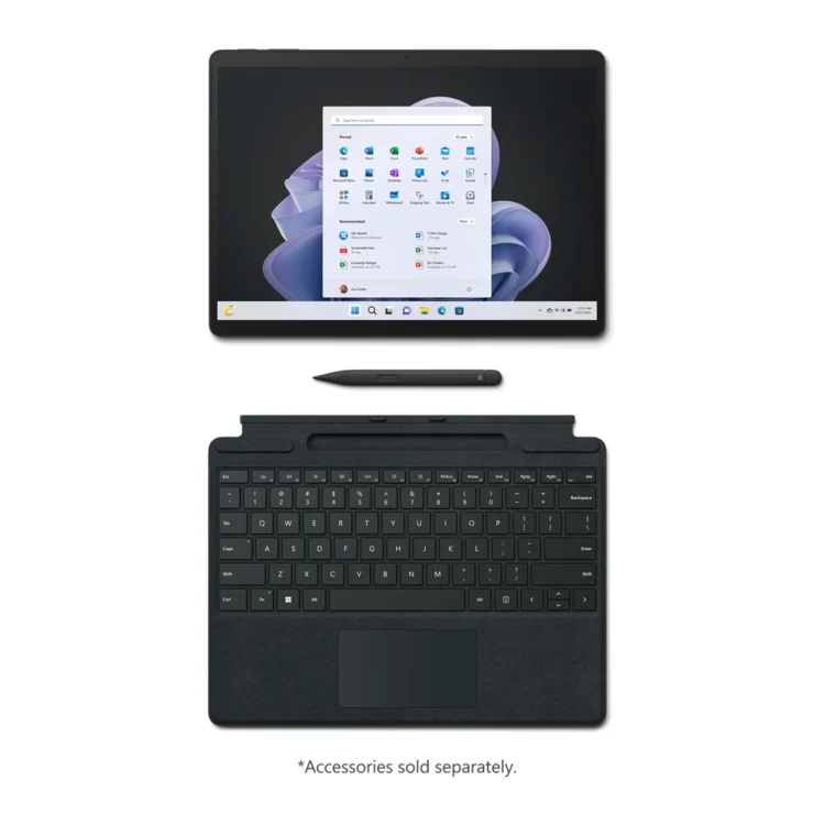 Microsoft Surface Pro 9 Tablet (13-Inch, 8GB RAM, 256GB/512GB ROM, Wi-Fi, Win 11 Home)