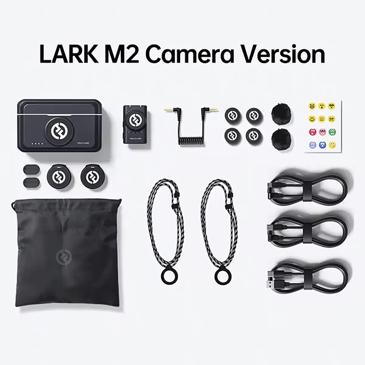 Hollyland Lark M2 Wireless Lavalier Microphone Combo