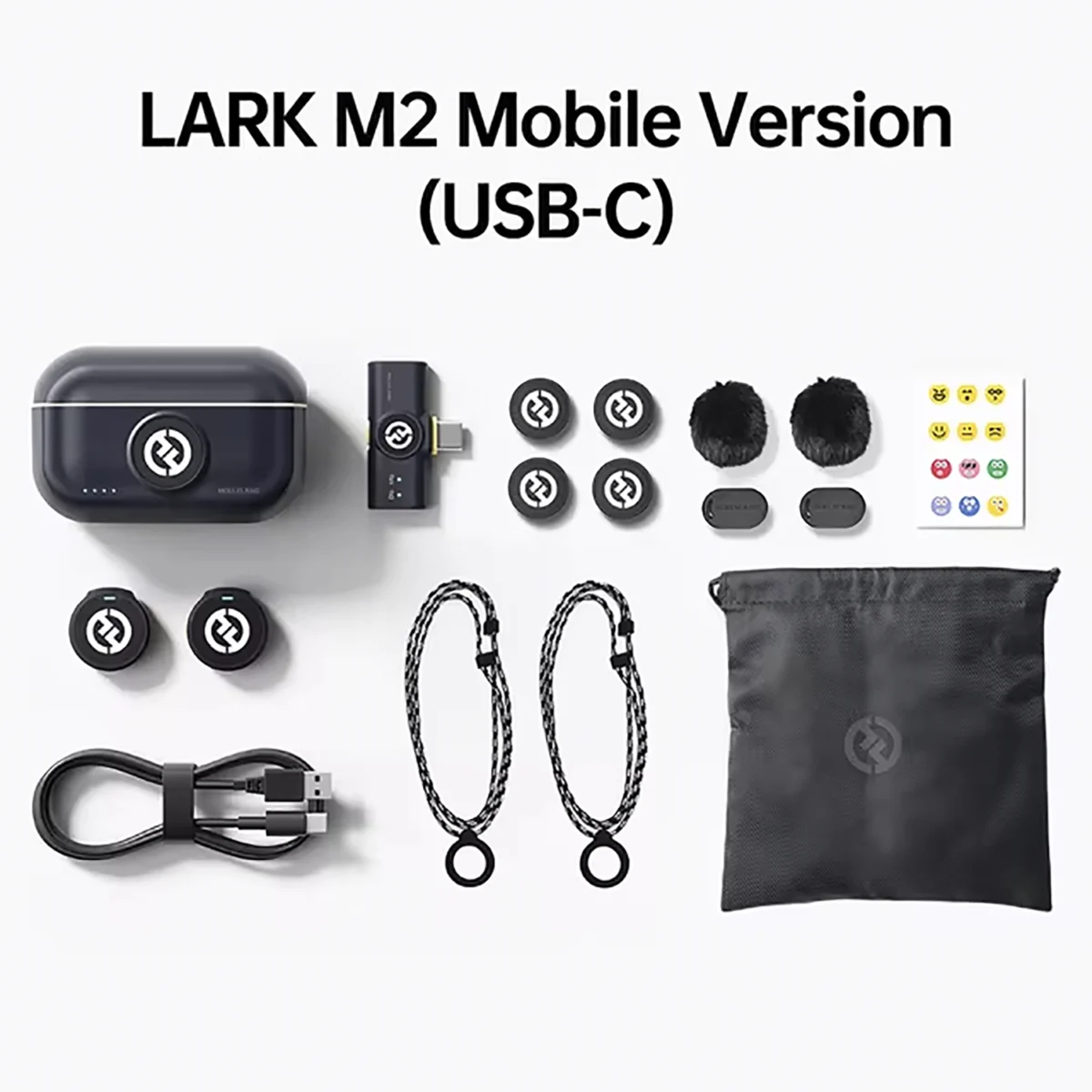 Hollyland Lark M2 Wireless Lavalier Microphone Combo