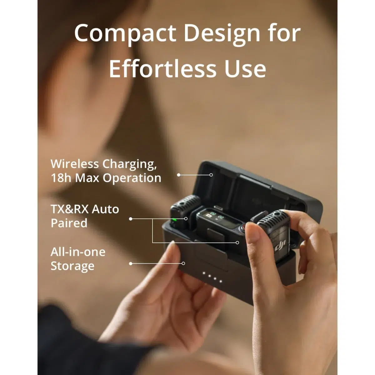 DJI Mic 2-person Compact Wireless Microphone