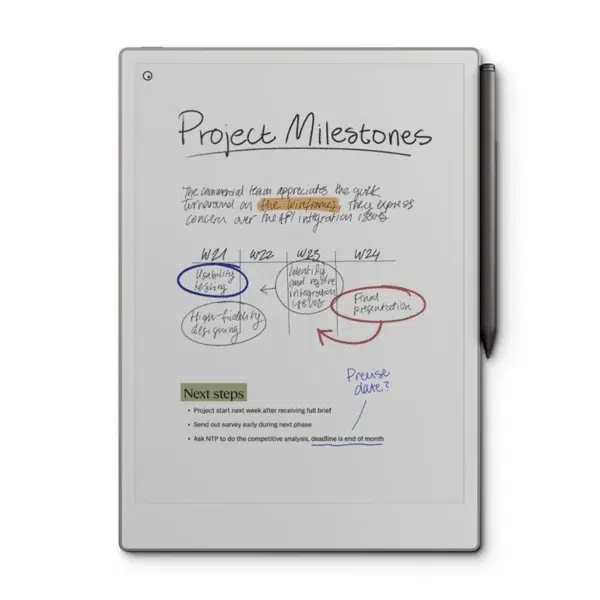 reMarkable Paper Pro with Markerplus