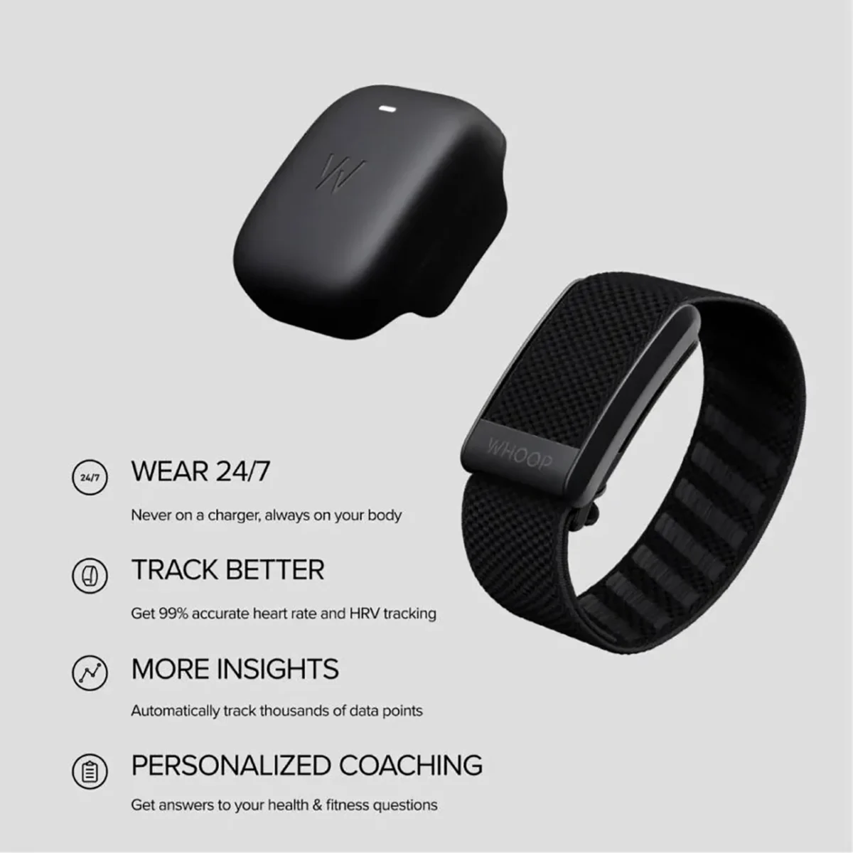 WHOOP 4.0 – Health and Fitness Tracker