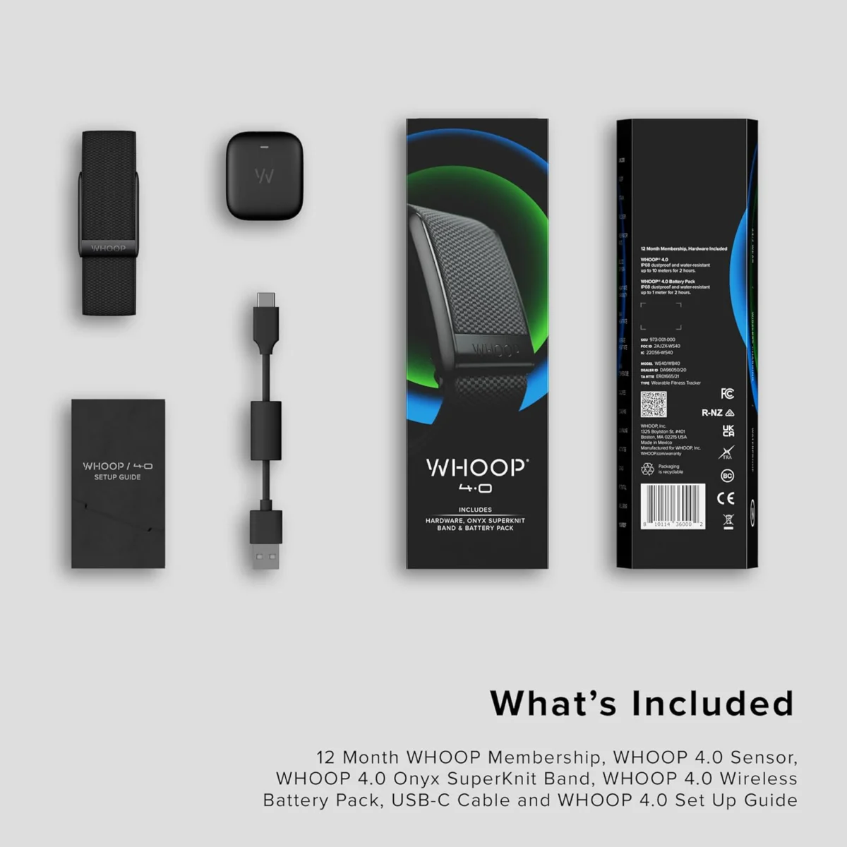WHOOP 4.0 – Health and Fitness Tracker