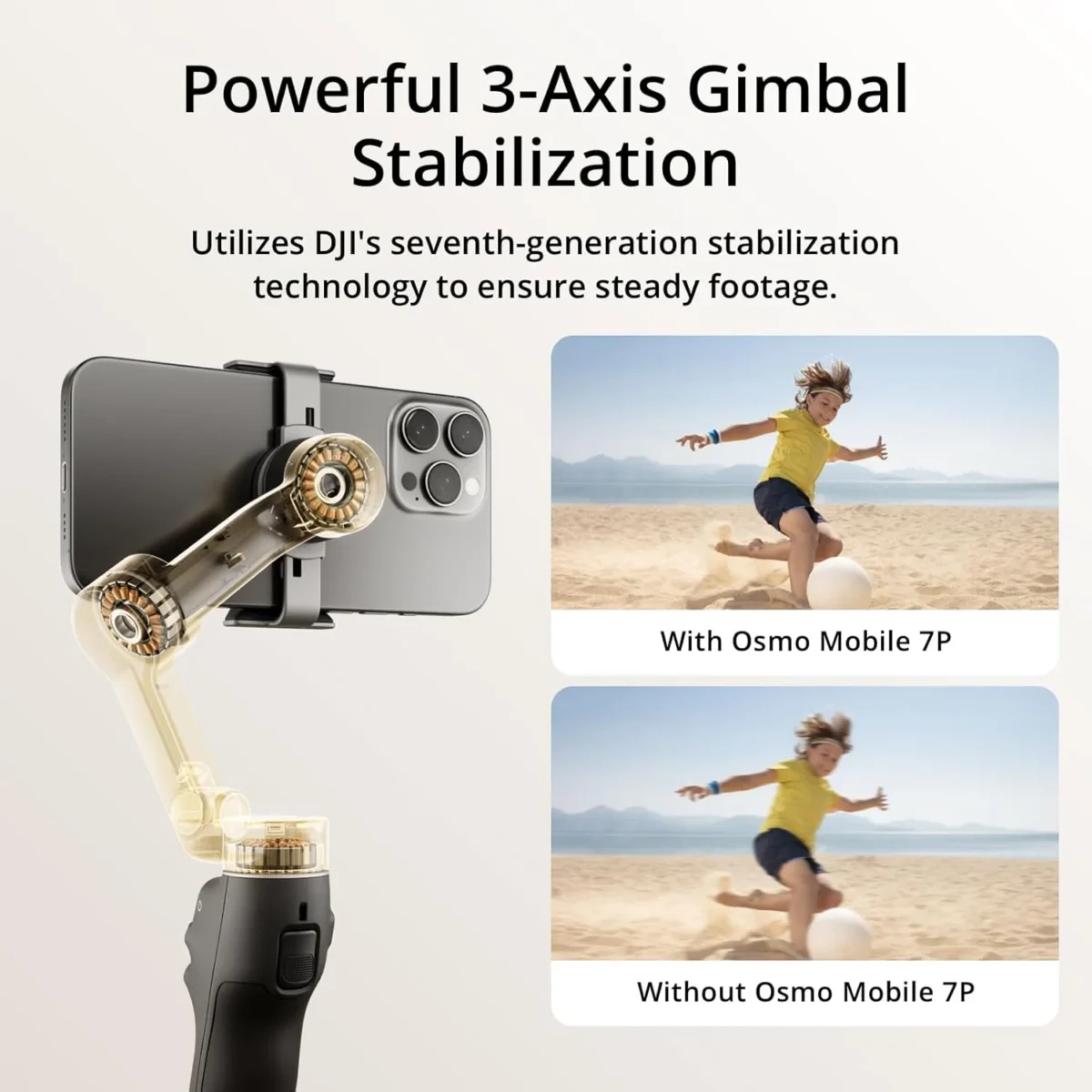 Dji Osmo Mobile 7P Smartphone Gimbal Stabilizer