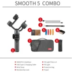 Zhiyun Smooth 5 - Smartphone Gimbal Combo Kit
