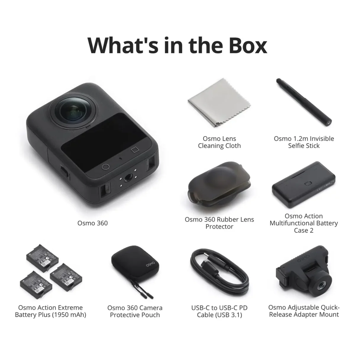 Dji Osmo 360 Action Camera Adventure Combo