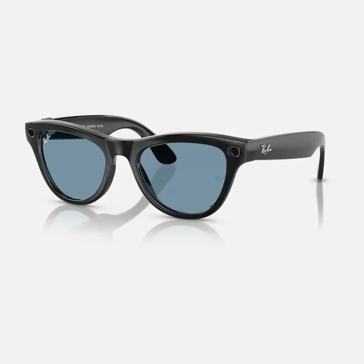 Ray Ban Meta Skyler AI Glasses (Shiny Black) - Gen 1