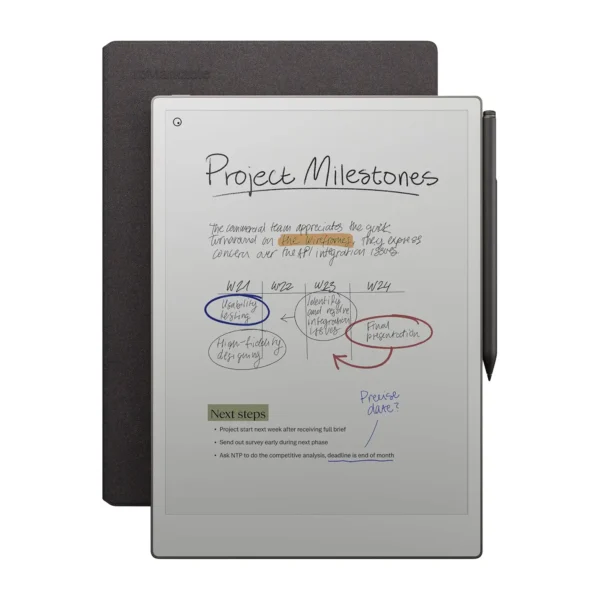 reMarkable Paper Pro Bundle (Markerplus pen with Book Folio Cover)