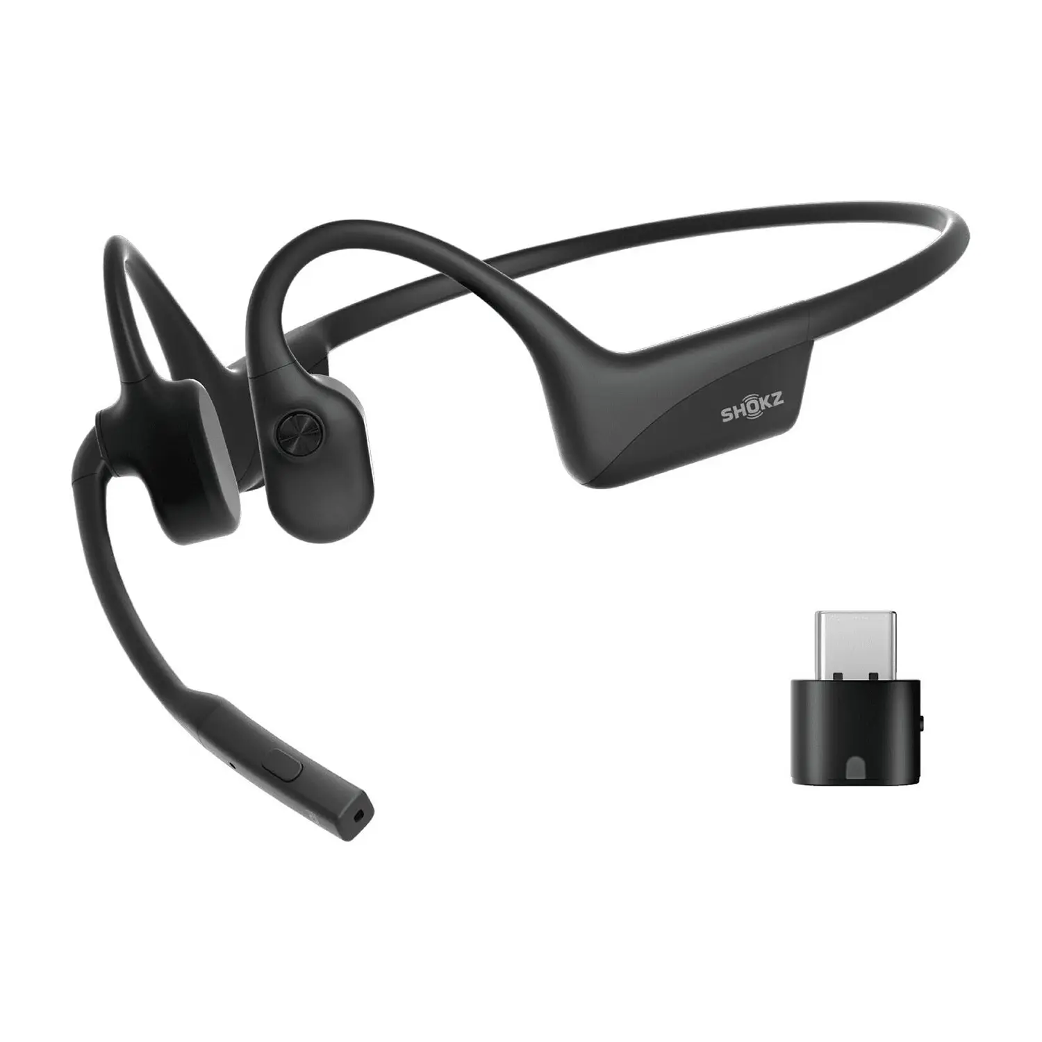 Shokz Opencomm2 For Business Bone Conduction Bluetooth Headset Shokz Opencomm2 For Business Bone Conduction Bluetooth Headset