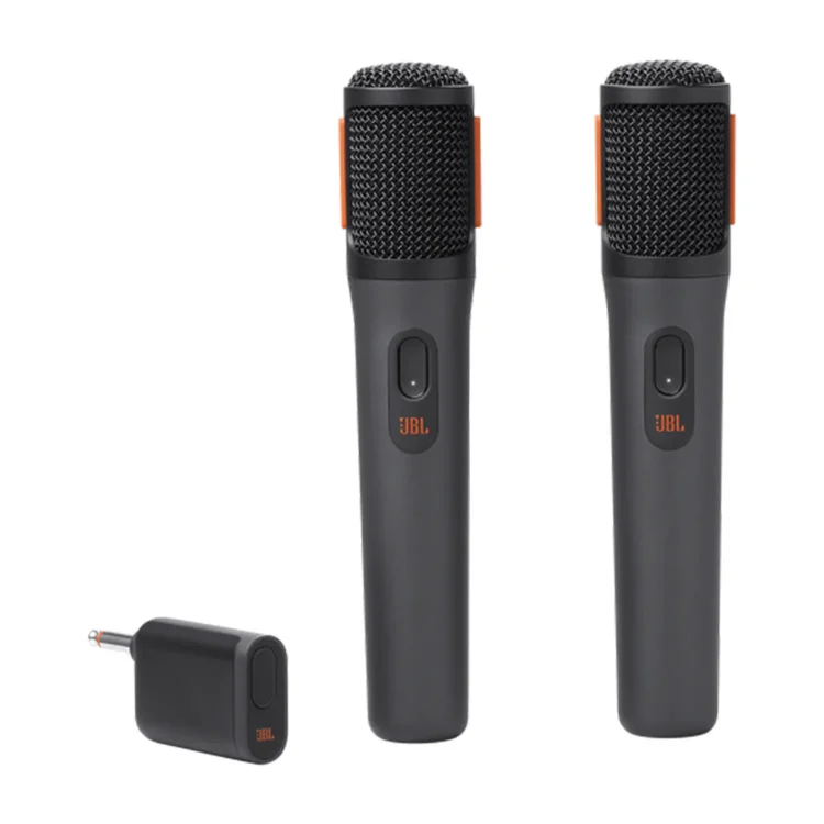 JBL PartyBox On-The-Go 2 Party Speaker with 2 Wireless Microphone